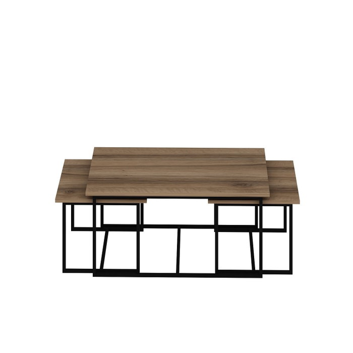 Hanah Home Levada - Walnut Mesas Nido